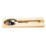 Jean Dubost Serving Spoon // Ivory