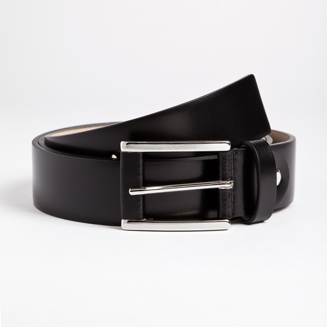 Cinture Belt // Grain Leather (Black)
