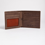 Michael Wong Men's Wallet // 5 Card (Dark Grey)