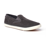 Crevo // Nepal Suede Slip-On // Charcoal (US: 8.5)