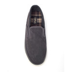 Crevo // Nepal Suede Slip-On // Charcoal (US: 12)