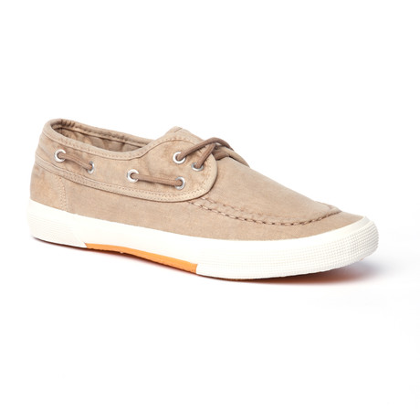 Breaker  Boat Shoe // Beige (US: 8)