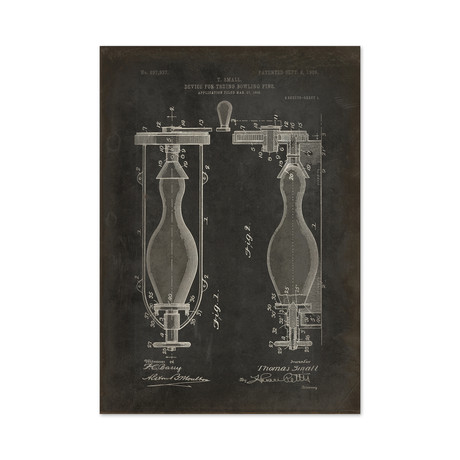 T Small Bowling Pin Device (Print)