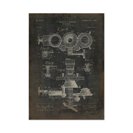 Bauch Koehler Microscope Detail (Print)