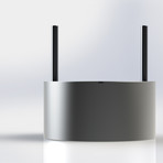 GLACIOUS LE 60MM SPHERE ICE PRESS + CUBE ICE MOLD // Silver