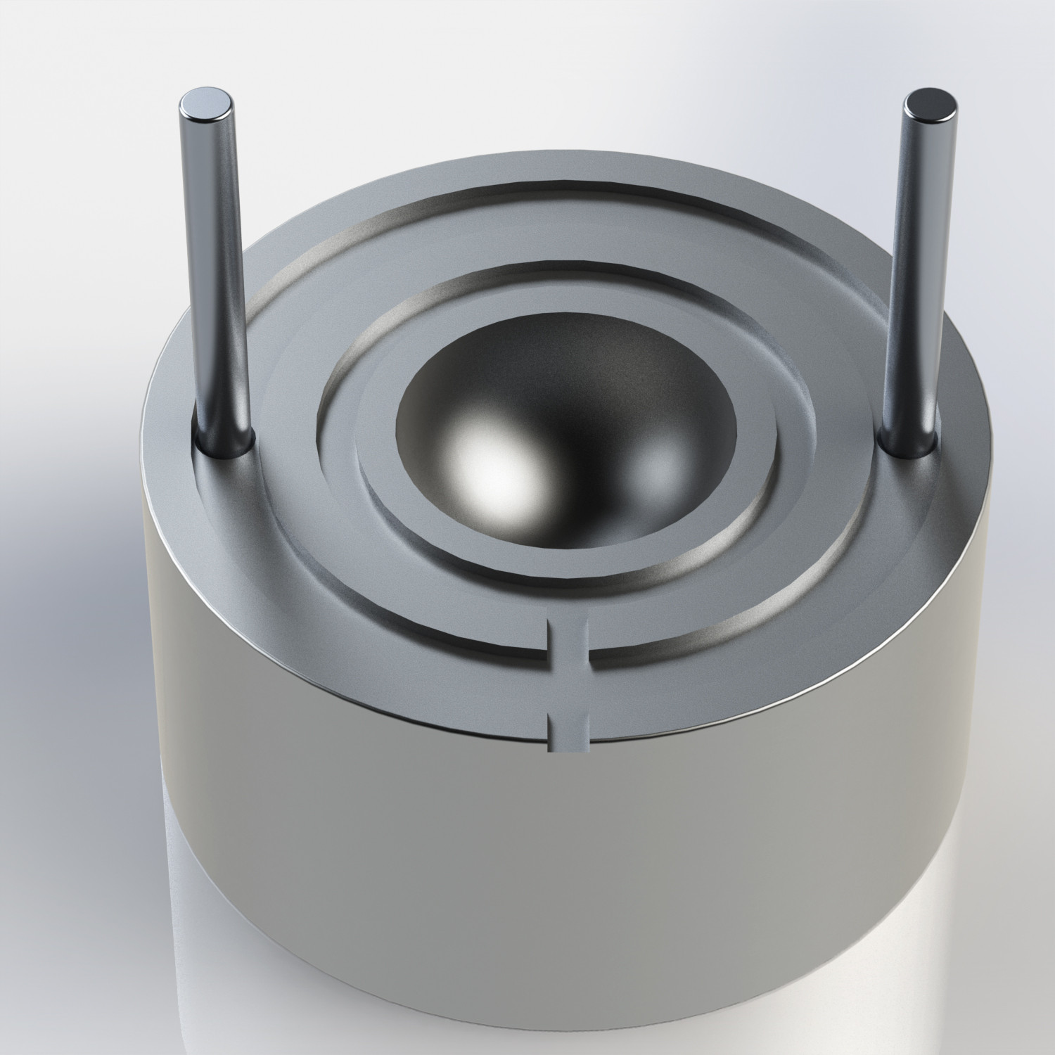 Glacious Ice Sphere Maker // Silver Bevratech Touch of Modern