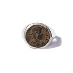 Constantius II // Silver Ring (Size 8)