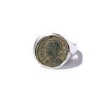 Roman Coin Ring People Of Rome