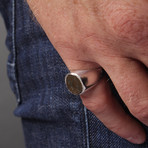 Roman Coin Ring Arcadius