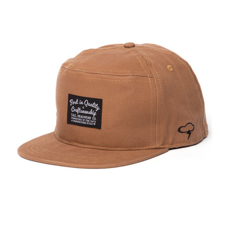 Union Snapback // Ranch Brown