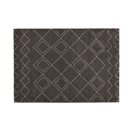 Caledon Collection // Gabbeh // Charcoal Mix (5'3" x 7'7")