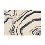 Hudson Collection // Watermark // Ivory/Blue (5'3" x 7'7")