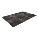 Hudson Collection // Patchwork // Charcoal (5'3" x 7'7")