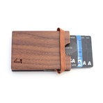 Walnut Card Wallet