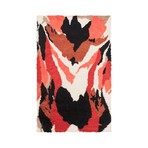 Liona // Rust + Black + Coral + Ivory (2'L x  3'W)