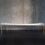 Manja Day Bed (Sahara Gold Frame)