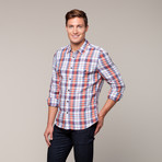 Regular Casual Flap Long Sleeve // Fiesta Plaid (M)