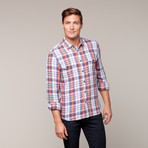 Regular Casual Flap Long Sleeve // Fiesta Plaid (M)