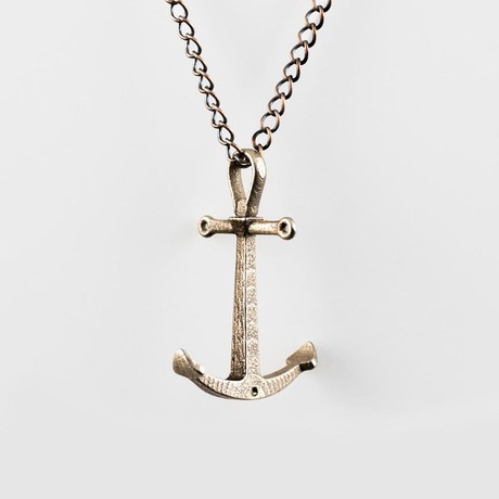 Anchor Necklace // Authentic (Silver)