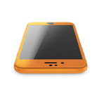 Leather Series // Orange (iPhone 6)