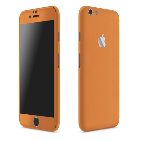 Leather Series // Orange (iPhone 6)