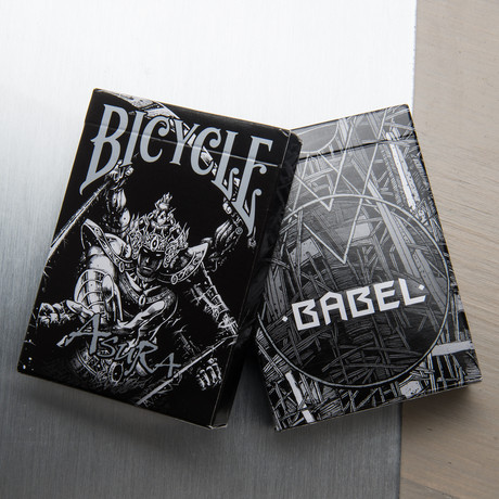 Playing Cards // Black Babel Deck + Black Bicycle Asura Deck