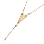 Three Dots Triangle Necklace