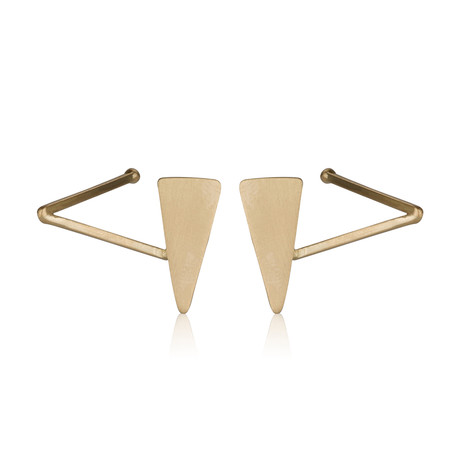 Ear Hug Triangle Earrings