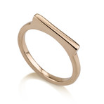 Rectangle Top Ring // Shine Finish (US Ring Size 5)