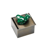 Cubo di Bronzo Malachite