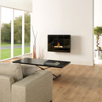 Opti-Myst Electric Fireplace // Tate Wall Mount