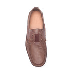 Lamb Leather Boat Shoe // Brown (US: 12)