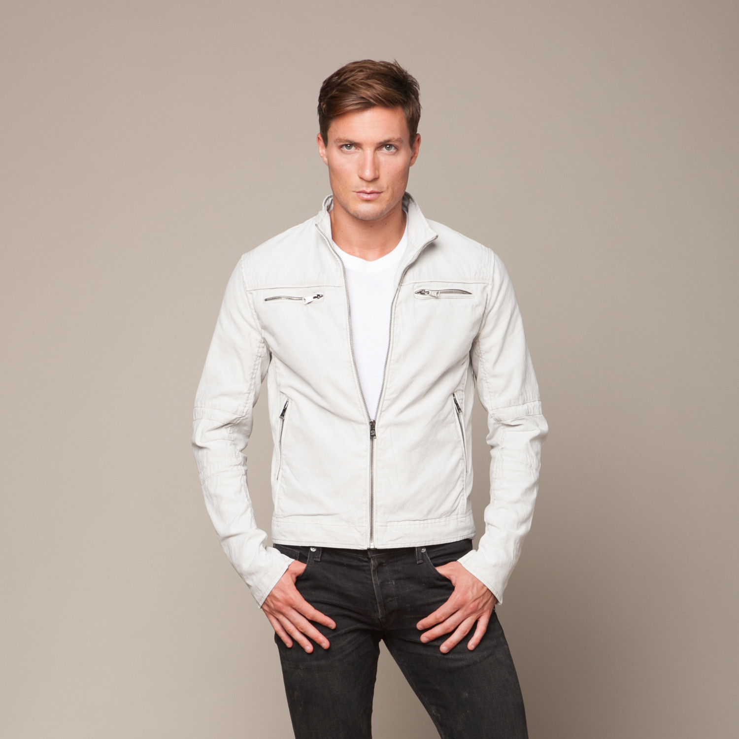 Rogue Bomber Jacket Stone S Last Grab Outerwear 