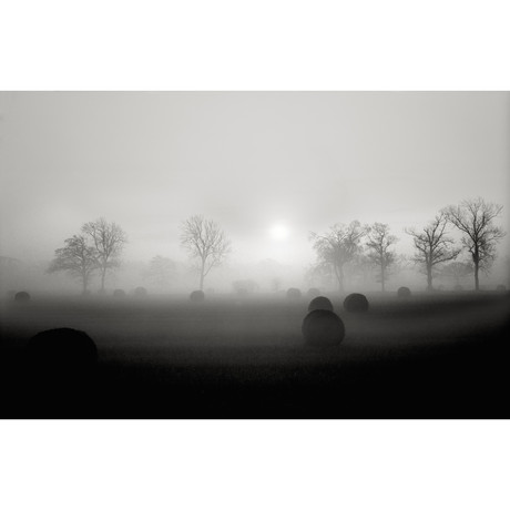 Hay Bales, Sussex, England (12"L x 18" W)