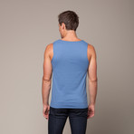 Stripe Tank // Blue (L)