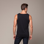 Stripe Tank // Black (S)