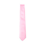 Pink Soft Plaid Flip Tie