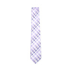 Light Purple Soft Plaid Flip Tie