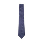 Blue + Light Blue Dotted Flip Tie