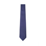 Royal Blue Floral Flip Tie