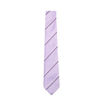 Lavender Plaid Flip Tie