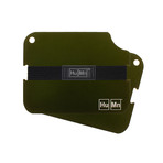 HuMnWallet 2 // Olive // Black Shock Strap