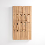 Piano Coat Rack // Large (Beech // White)