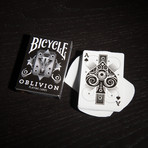 Bicycle Oblivion Playing Cards // White