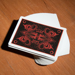 Bicycle Oblivion Playing Cards // Red