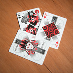 Bicycle Oblivion Playing Cards // Red