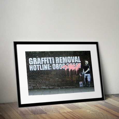 Graffiti Removal Hotline (20"W x 16"L x 1.25"H)