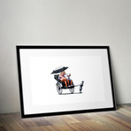 Rickshaw (20"W x 16"L x 1.25"H)