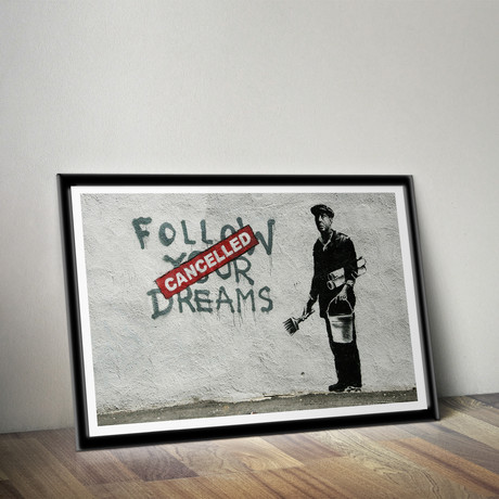 Follow Your Dreams - Cancelled (20"W x 16"L x 1.25"H)