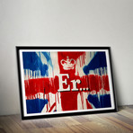 British Flag (20"W x 16"L x 1.25"H)